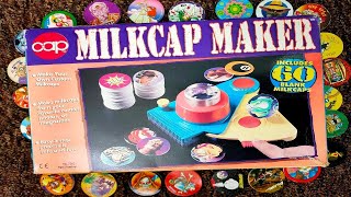 Create Your Own POGS With the Milkcap Maker  Odd Pod [upl. by Yenhoj]