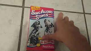 Disneys SingAlong Songs Pongo and Perdita VHSDVD Review [upl. by Ahsirek]