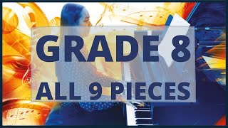 ABRSM GRADE 8 Piano Exam 2021  All pieces Tutorial [upl. by Berlinda]