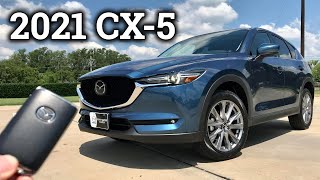 2021 Mazda CX5 Review  Better Every Year [upl. by Nauqat63]