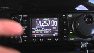 How to adjust ICOM 7000 TBW Audio [upl. by Ecniv129]