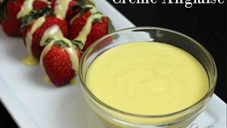 How to Make Crème Anglaise  Basic Custard Sauce [upl. by Lesley]