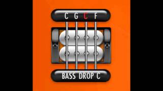 Perfect Guitar Tuner Bass Drop C  C G C F [upl. by Llerred]