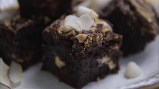 Ottolenghis Chocolate and Tahini Brownies [upl. by Aleydis]