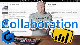 Sharing and Collaboration in Power BI [upl. by Nosidam]