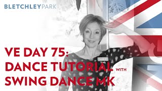 VE Day 75  How to Swing Dance to Boogie Woogie Bugle Boy [upl. by Naira697]