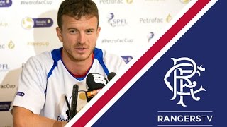 PRESS CONFERENCE  Andy Halliday  19 Oct 2015 [upl. by Glarum]