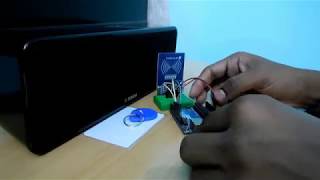 How to use RFID CARD READER [upl. by Dagall]