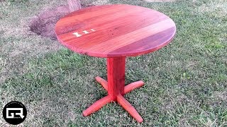 MESA DE MADERA RECICLADA  BUILDING TABLE FROM RECLAIMED WOOD [upl. by Slavic133]