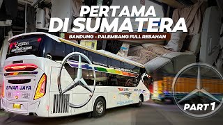 BUS RASA HOTEL PERTAMA DI SUMATERA ‼️ Trip BandungPalembang with Sinar Jaya Suites Class PART 1 [upl. by Haydon631]