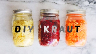 HOW TO MAKE SAUERKRAUT AT HOME  DIY Easy Recipe [upl. by Singer163]