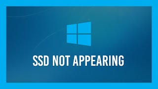 Fix new SSD not showing up in Windows  EASY  NO DOWNLOADS [upl. by Leahcimnhoj]