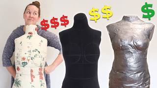 I Compared 3 DIY Custom Dress Forms [upl. by Ahsekat]