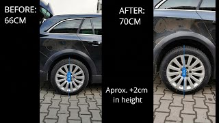 Changing⚠️ tyre size ⚠️from 🔺23545 R18🔺 to 🔺23550 ZR18🔺 on Insignia CT [upl. by Eldreda]