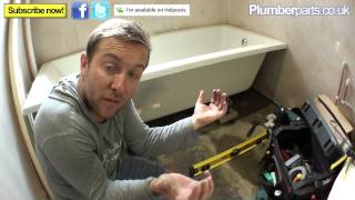 HOW TO INSTALL A BATH  Plumbing Tips [upl. by Lolly947]