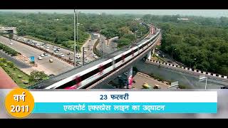 Delhi Metros 15 Years of operations [upl. by Kirbie]