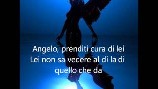 Francesco Renga  Angelo with lyrics [upl. by Odlanier]