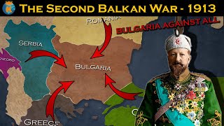 The Second Balkan War  Explained in 10 minutes [upl. by Jehiah648]