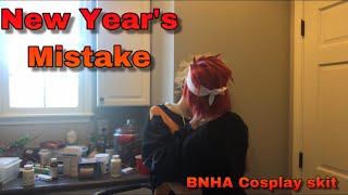 New Year’s Mistake KiribakuBNHA Skit [upl. by Leamaj]