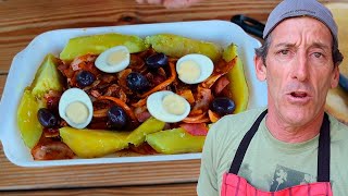 El Tio Lenguao preparó Escabeche de Pescado [upl. by Nele840]