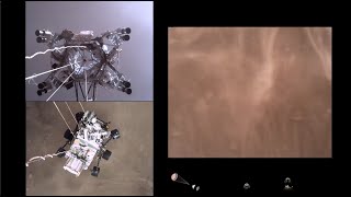 Watch Perseverances Mars descent and landing in stunning video [upl. by Damahom]