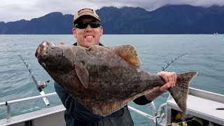 Alaska Adventure  Part 4 Fishing for halibut salmon amp rock fish [upl. by Moyna]