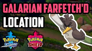 How to Catch Galarian Farfetchd  Pokemon Sword amp Shield [upl. by Aerdnaed525]