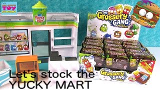 Grossery Gang Blind Bag Opening Yucky Mart 2 Pack  PSToyReviews [upl. by Ahsoym83]