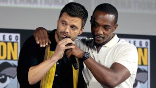 Anthony Mackie and Sebastian Stan bromance for 12 minutes straight [upl. by Mcginnis876]