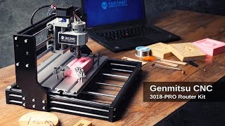 CNC Machine DIY  SainSmart Genmitsu 3018 PRO Tutorial [upl. by Belva]