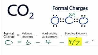 Calculating CO2 Formal Charges Calculating Formal Charges for CO2 [upl. by Emmey]