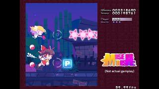 Muse Dash Danmaku Mode Gameplay [upl. by Einned]