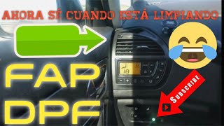 Regeneracion Fap citroen c4 grand picasso 2007 Regeneration FAP DPF [upl. by Yenrab]