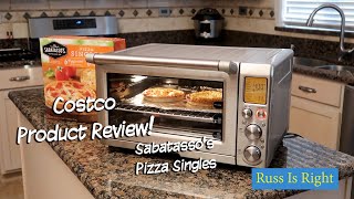 Costco Product Review  Sabatassos Pizza Singles  Pepperoni and Four Cheese [upl. by Petrie]