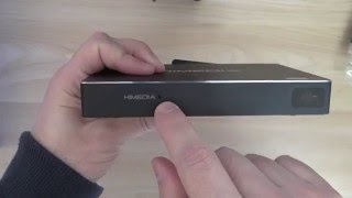 Himedia H8 Android TV Box Powered by Rockchip RK3368  Unboxing [upl. by Atoked]