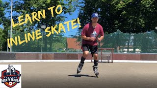 Learn to Inline Skate Beginners Tutorial [upl. by Nary]