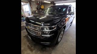 2015  2019 Chevy Tahoe LTZ Service Suspension light Service Stabilatrac Watch this [upl. by Thurman]