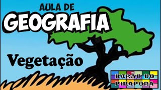 Aula de Geografia Vegetação [upl. by Eicyal966]