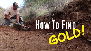 Great Tips That Work  Finding Gold Nuggets Prospecting With a Metal Detector [upl. by Tail]