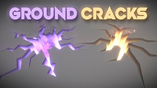 Unity VFX  Ground Cracks  Fissure  Hole Effect Tutorial [upl. by Leschen]