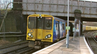 Half an Hour at 216  Birkenhead North Station 1022017  Class 507 508 terminus [upl. by Hector]