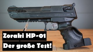 Zoraki HP 01 Luftpistole  Mein Test und Review [upl. by Aitnyc345]