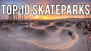 Most FAMOUS Skateparks In The US California New York Florida [upl. by Windsor]