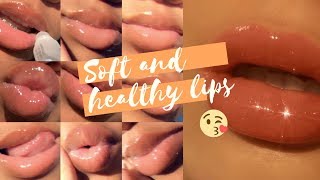 how to get SOFT  PLUMP amp HEALTHY LIPS💋 [upl. by Camp846]