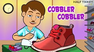 Cobbler Cobbler Mend My Shoe  Nursery Rhymes And Kids Songs With Lyrics [upl. by Moss]