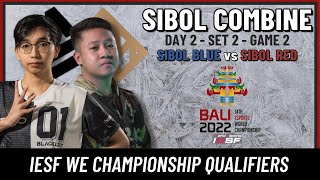 SIBOL COMBINE DAY 2  SET 2  GAME 2  SIBOL RED VS SIBOL BLUE [upl. by Musihc]