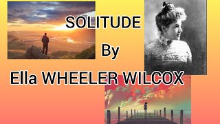 SOLITUDE POEM ANALYSIS [upl. by Tisdale235]