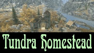 Skyrim SE Tundra Homestead Creation Club Player Home Review [upl. by Wagstaff]