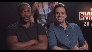 Anthony Mackie amp Sebastian Stan Best Moments 3 [upl. by Nesyt515]