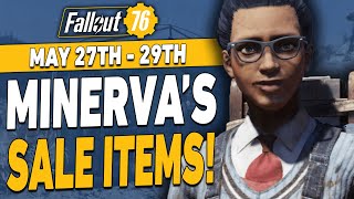 Fallout 76 Minerva Sale Location  May 27th  29th [upl. by Butterfield]